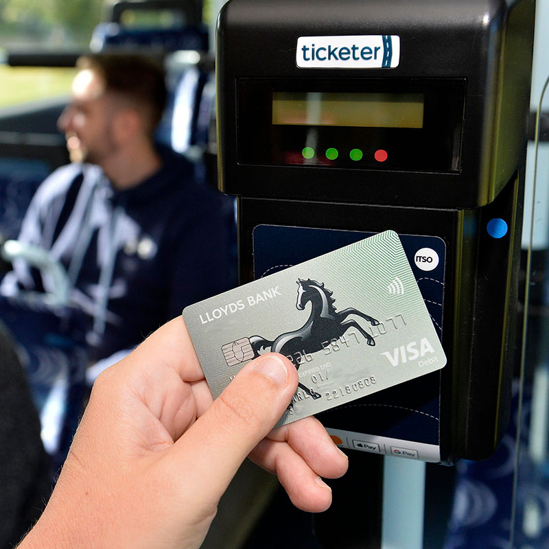 Tap on, tap off makes bus travel easier Hammock